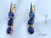 фото Серьги  - (артикул - 18e01544-ZZ3715-4)