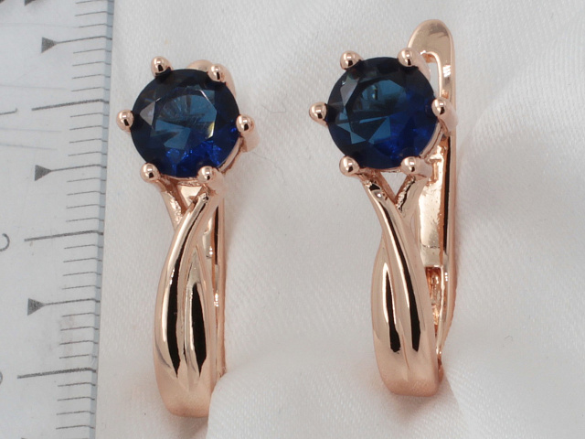 фото Серьги  fallon - (артикул - 18e05040-FF8550-1)